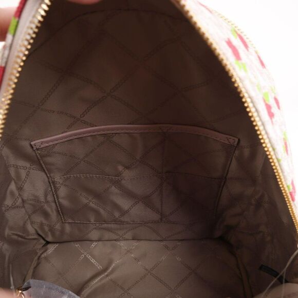 NWT Michael Kors Jet Set Rhea Zip FLORAL Backpack - Picture 11 of 15